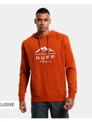 nuff trail logo ανδρική μπλούζα με κουκούλα (9000108369_3101)