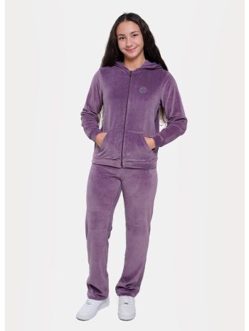 target set with hoodie jacket velour `target`
