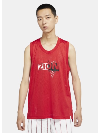 jordan dri-fit zion ανδρική αμάνικη μπλούζα