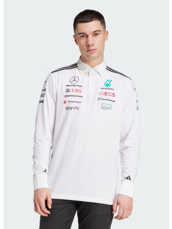 adidas mercedes - amg petronas formula one team polo long