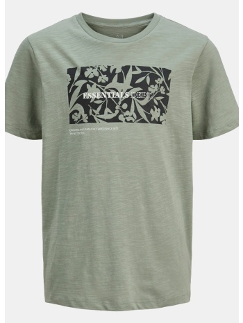 jack & jones jjjeff monochrome shape tee ss cre jn