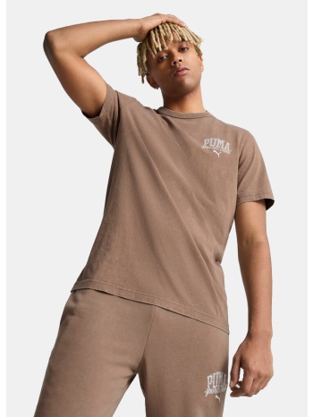 puma class washed tee (9000218962_69297)