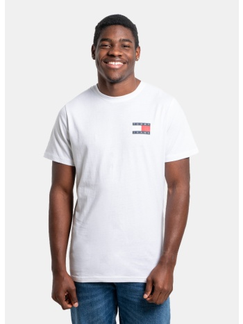 tommy jeans tjm slim essential flag tee ext