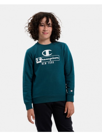 champion crewneck παιδική μπλούζα με μακρύ μανίκι