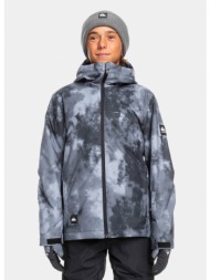 quiksilver snow mission printed youth jk μπουφαν π (9000116195_59970)