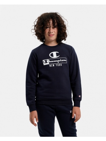 champion crewneck παιδική μπλούζα με μακρύ μανίκι
