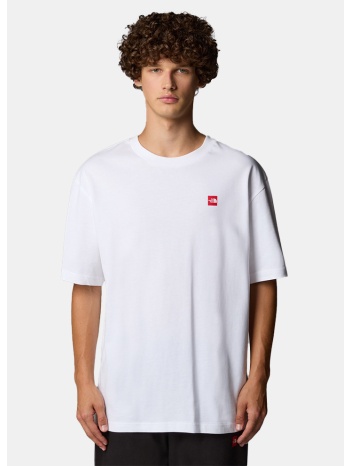 the north face u axys oversized s/s t tnf whi
