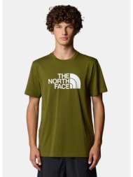 the north face m s/s easy tee forest olive/tn (9000218432_75482)