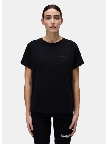 napapijri s-eclair logo ss w black beauty (9000218285_30459)