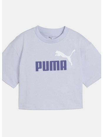 puma ess 2 color no. 1 logo short length tee g