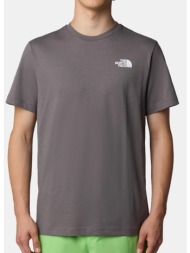 the north face m s/s box nse tee smoked pearl/he (9000218421_83974)