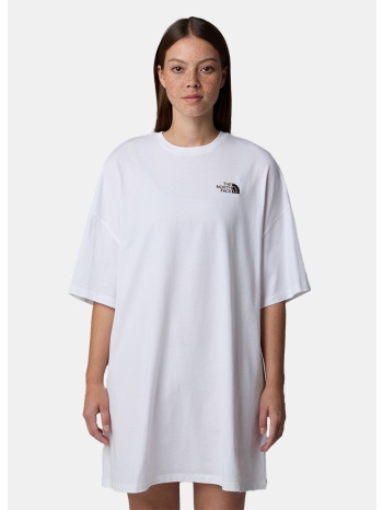 the north face w s/s essential oversiz tnf whi