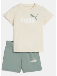 puma minicats ess tee and shorts set inf (9000219053_71747)