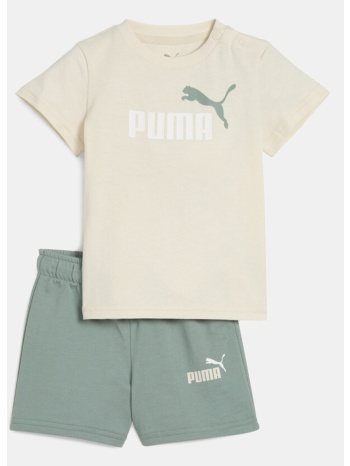 puma minicats ess tee and shorts set inf (9000219053_71747)