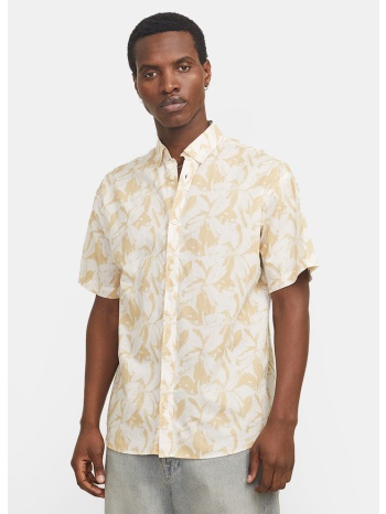 jack & jones jorjoshua split aop shirt ss ln