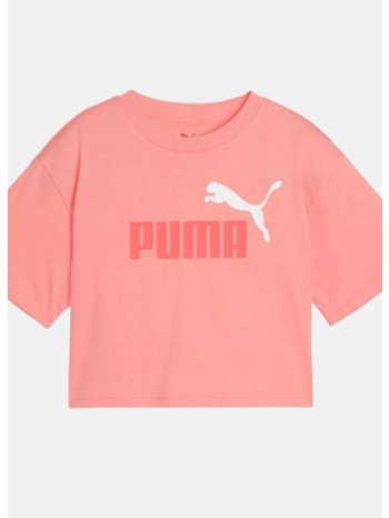 puma ess 2 color no. 1 logo short length tee g