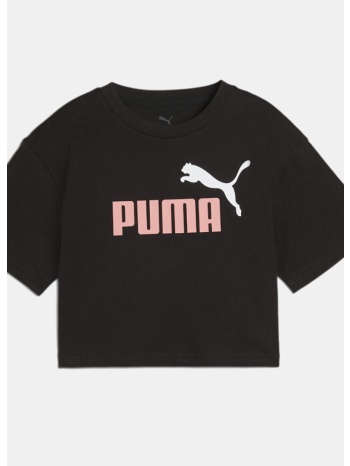 puma ess 2 color no. 1 logo short length tee g