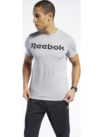 reebok sport graphic series linear logo ανδρικό t-shirt