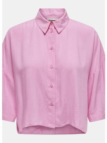 only onlastrid life 2/4 crop shirt wvn noos