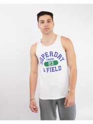 superdry track and field graphic vest ανδρικό αμάνικο t-shirt (9000073872_48858)