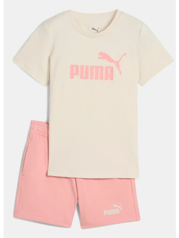 puma ess no.1 logo tee and shorts set ps (9000219026_84175)