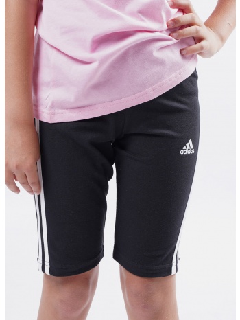 adidas stretchy cotton short tights with 3-stripes pride