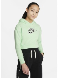nike sportswear girls` cropped παιδική μπλούζα με κουκούλα (9000069745_50547)