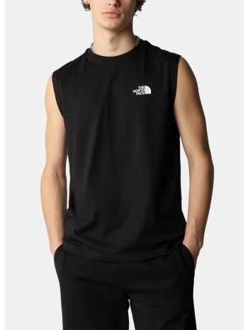 the north face m simple dome tank tnf black