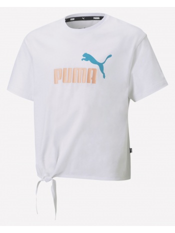 puma essentials logo silhouette παιδικό t-shirt