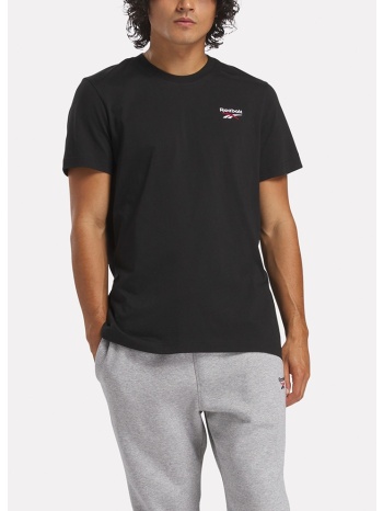 reebok identity classics small logo ανδρικό t-shirt
