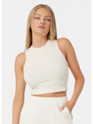 guess edie γυναικείο cropped αμάνικο t-shirt (9000222313_68610)