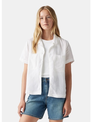 levi`s sonny linen blend camp γυναικείο κοντομάνικο