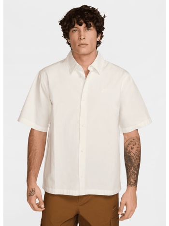 nike club button-down ανδρικό κοντομάνικο πουκάμισο