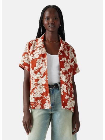 levi`s sonny linen blend camp γυναικείο κοντομάνικο