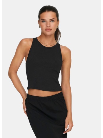 only onlvelma rib γυναικείο αμάνικο t-shirt