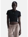 nike sportswear chill knit γυναικείο cropped t-shirt (9000209408_4376)