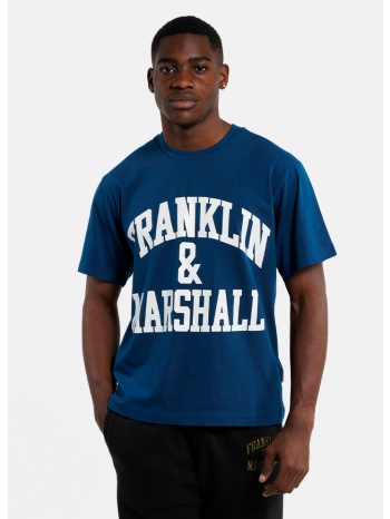 franklin & marshall big logo aνδρικό t-shirt