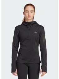 adidas own the run winterized hooded half-zip (9000241124_1469)