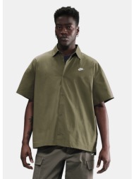nike sportswear club ανδρικό κοντομάνικο πουκάμισο (9000210351_29288)