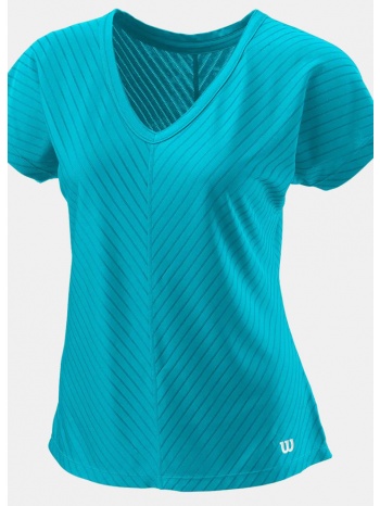 wilson training v-neck ii w scuba blue (9000135407_59288)