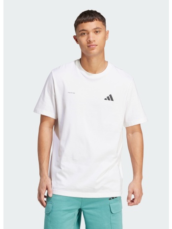 adidas sportswear lens power of three hoop graphic tee