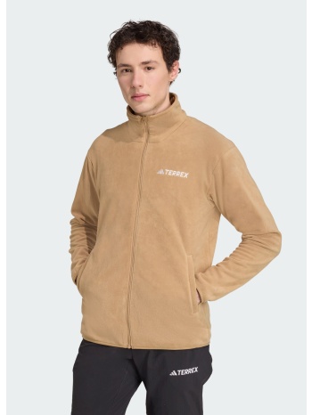 adidas terrex multi essentials full-zip fleece jacket
