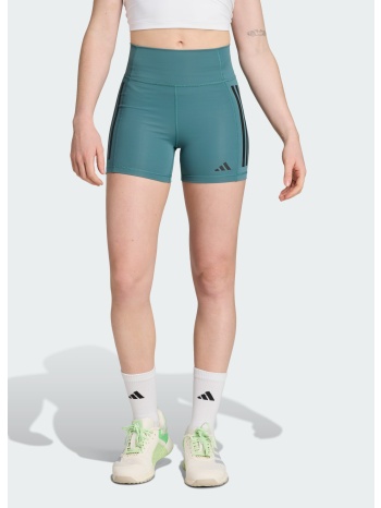 adidas optime 3-stripes 1/4 short leggings