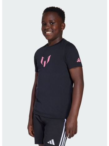 adidas messi name & number graphic tee kids