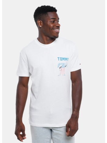 tommy jeans usa script ανδρικό t-shirt (9000243752_6212)