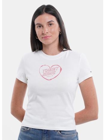 tommy jeans heart γυναικείο t-shirt (9000243741_6212)