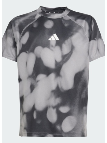 adidas sportswear training tee with allover graphic kids