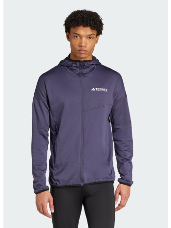 adidas terrex xperior climawarm light fleece hooded jacket