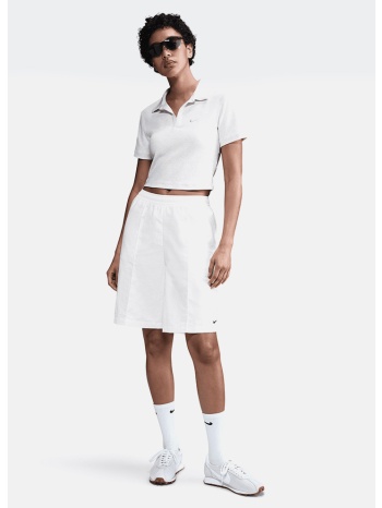 nike sportswear essentials γυναικείο crop polo t-shirt