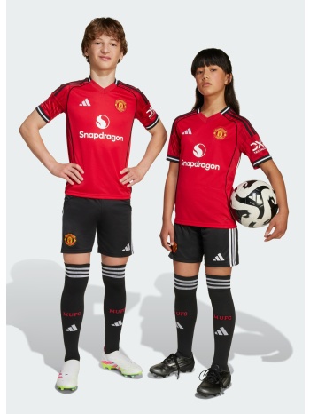 adidas manchester united 25/26 home shorts kids